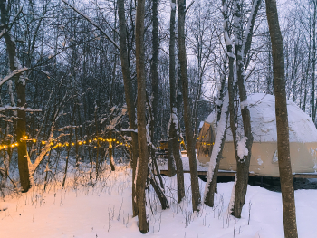 Геокупол люкс "Свидание на крыше" — фото 1