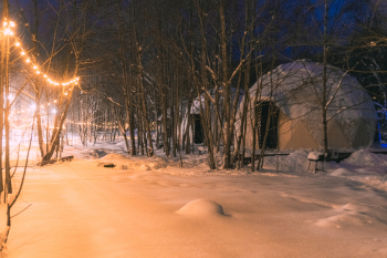 Геокупол сьют "Ниагара" без купели на террасе  — фото 1