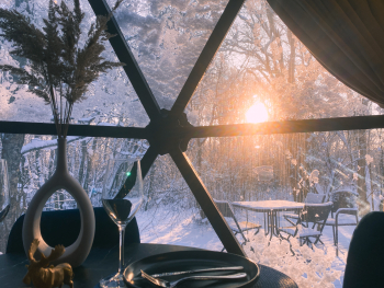 Геокупол сьют "Ниагара" без купели на террасе  — фото 4