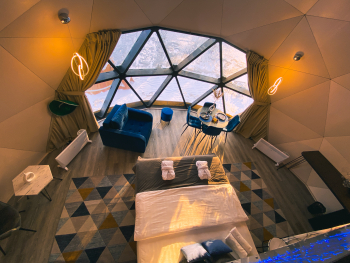 Геокупол сьют "Ниагара" без купели на террасе  — фото 2