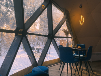 Геокупол сьют "Ниагара" без купели на террасе  — фото 3