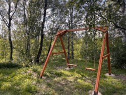 Гамаки и качели на общей территории — фото 1