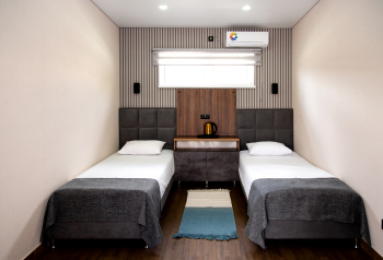 Стандартный однокомнатный двухместный номер — фото 1