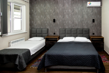 Стандартный однокомнатный трехместный номер — фото 1