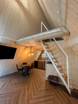 Дом А-Фрейм с видом на реку (охотничий) — фото 3