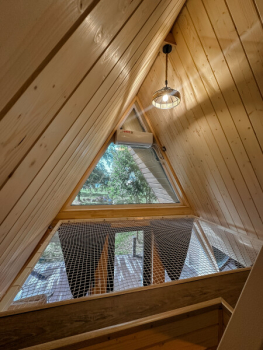 Дом А-Фрейм с видом на реку (охотничий) — фото 5