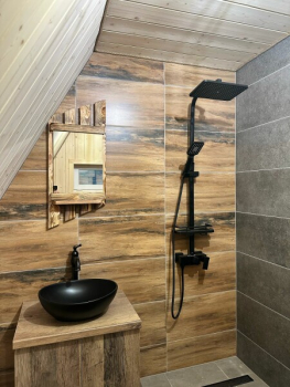 Дом А-Фрейм с видом на реку (охотничий) — фото 6