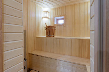 А-фрейм №1 с чаном и баней — фото 11