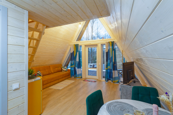 А-фрейм №1 с чаном и баней — фото 2