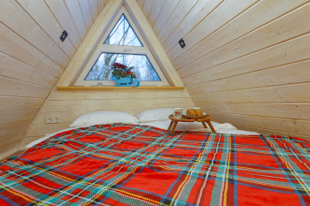 А-фрейм №1 с чаном и баней — фото 7