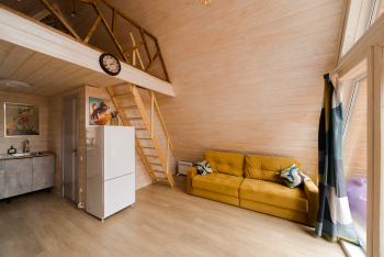 А-фрейм №1 с чаном и баней — фото 4