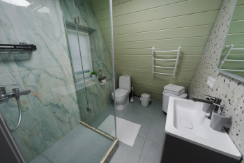 А-фрейм №1 с чаном и баней — фото 8