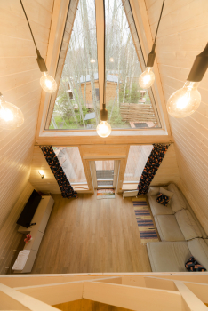 А фрейм №2 с чаном и баней — фото 9