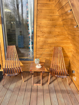 А фрейм №2 с чаном и баней — фото 14