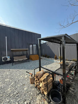 Дом с террасой, чаном и баней — фото 4