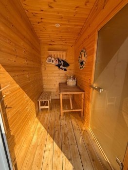 Дом с террасой, чаном и баней — фото 14