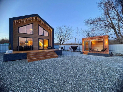 Дом для душевных посиделок «ЛЕСНОЕ ОЗЕРО» — фото