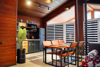 ЛОФТ – Дом с теплым бассейном — фото 10