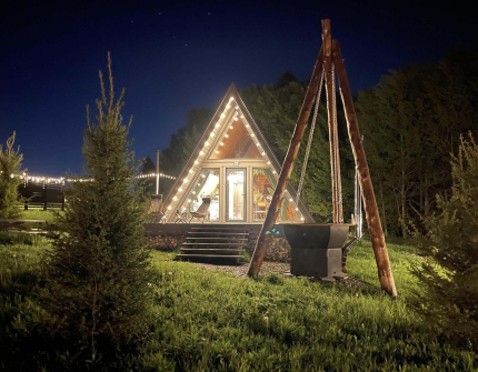 KuzLand-стильные дома с купелью или чаном. — фото