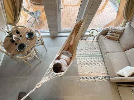 KuzLand-стильные дома с купелью или чаном. — фото