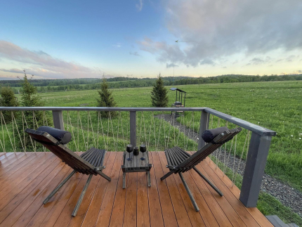 KuzLand-стильные дома с купелью или чаном. — фото