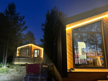 Глэмпинг "На холме - Сямозеро" — фото