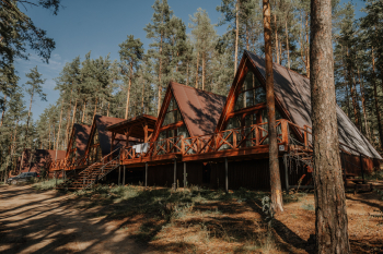 Комплекс из 4 А-фрейм домов — фото 14