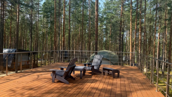 Дом с лаунж зоной на крыше — фото 11