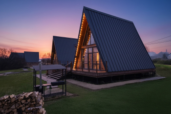 А-фрейм  № 3 на 8 гостей — фото 43