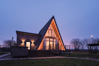 А-фрейм  № 3 на 8 гостей — фото 44