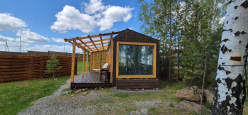 Эко домик с панорамным видом №3 — фото 1