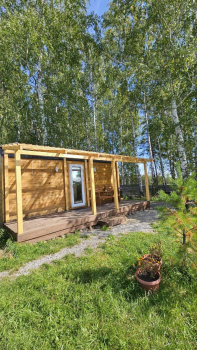 Эко домик с панорамным видом №1 — фото 1