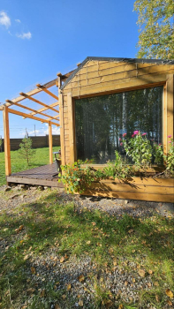 Эко домик с панорамным видом №1 — фото 6