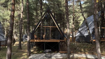 Чум средний на высоких сваях — фото 1