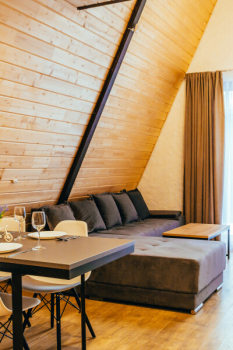 A-Frame с сауной — фото 4