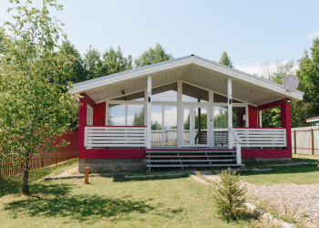 Скандинавский с 3 спальнями и сауной — фото 1