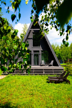 A-Frame с сауной — фото 1