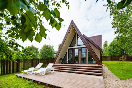 Никитское подворье сканди и А-фрейм — фото