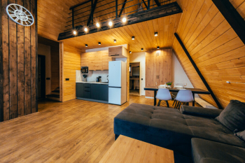 A-Frame с сауной — фото 10