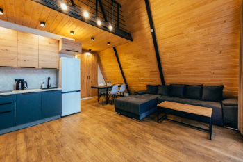 A-Frame с сауной — фото 11