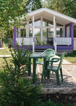 Скандинавский с 1 спальней и сауной — фото 1