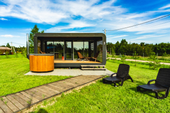 Модом с 2 спальнями и купелью — фото 9