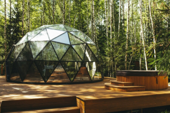 Сфера с чаном джакузи — фото 1