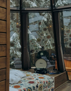 Шалаш с чаном джакузи — фото 8