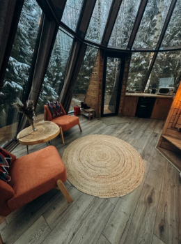 Шалаш с чаном джакузи — фото 4