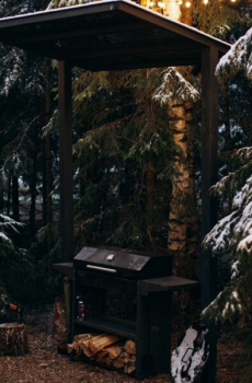 Шалаш с чаном джакузи — фото 9