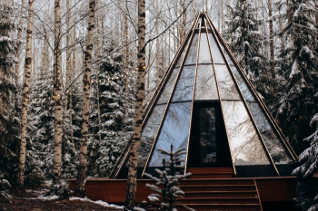 Шалаш с чаном джакузи — фото 1