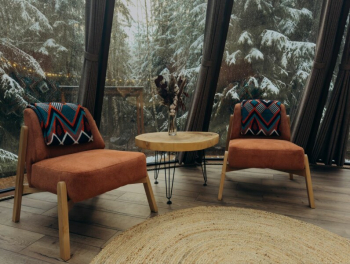 Шалаш с чаном джакузи — фото 12