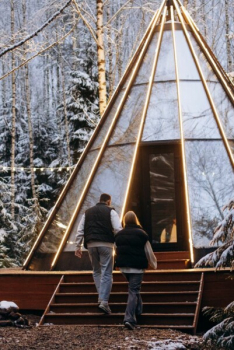 Шалаш с чаном джакузи — фото 14