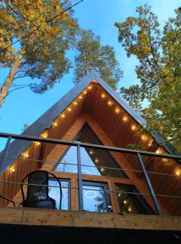 Дом А-фрейм — фото 17